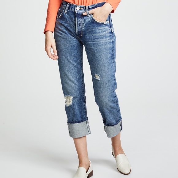 Moussy Denim - Moussy Celina Cropped Cuff Jeans